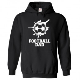 Football Dad  Hoodie Gift for Father Adults Unisex Hoodie